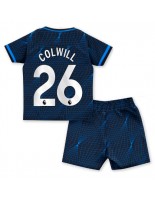 Chelsea Levi Colwill #26 Venkovní dres pro děti 2023-24 Krátký Rukáv (+ trenýrky)